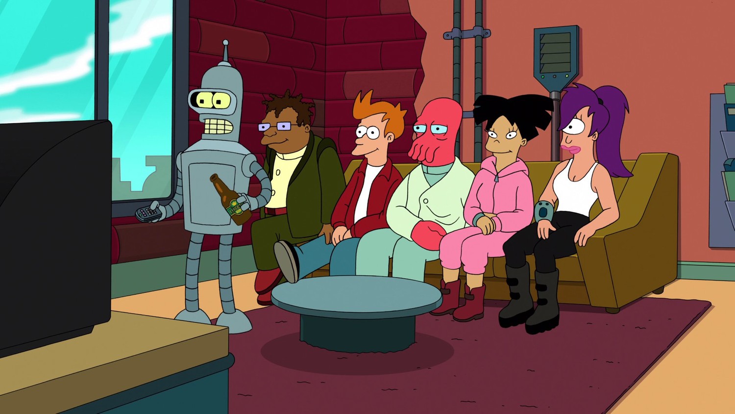 Скачать Футурама / Futurama сезон 1,2,3,4,5,6,7 сезоны (1999-2013) 140  серий HDTVRip [38.23 GB] торрент